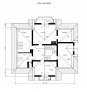 Проект дома с мансардой и подвалом Rg3914 План4